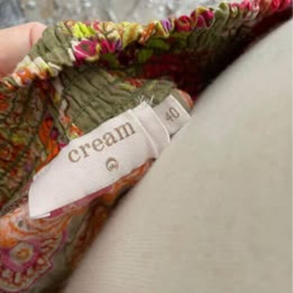 Size 10 'Cream Copenhagen' Fashionable quality dress. - Picture 6 of 7